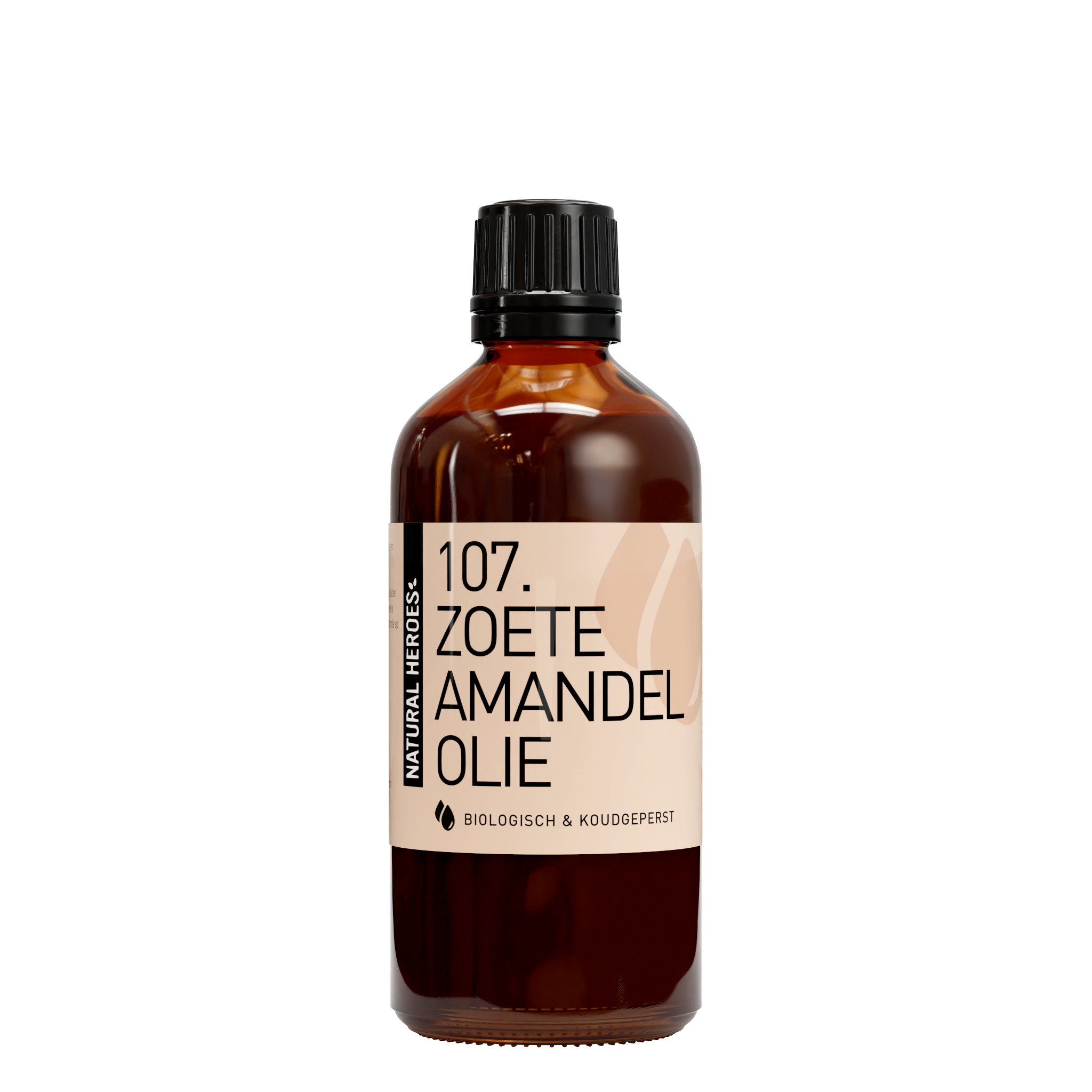 Natural Heroes Zoete Amandelolie (Biologisch & Koudgeperst) 100 ml