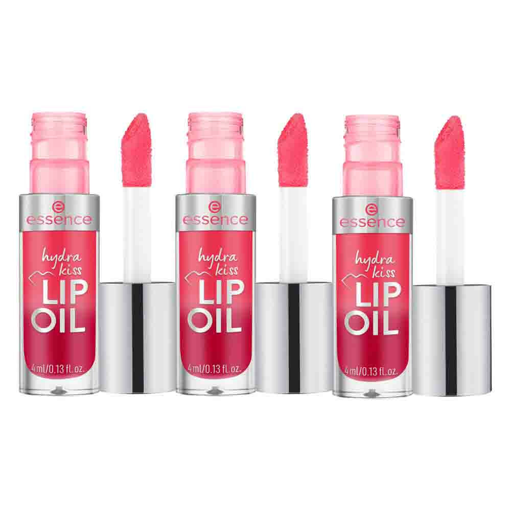 Essence 3x  Hydra Kiss Lip Oil 03 Pink Champagne 4 ml