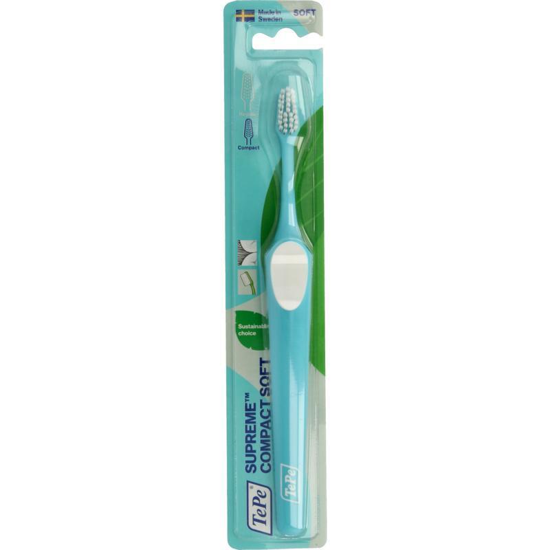 TePe Tandenborstel supreme compact soft 1 Stuk