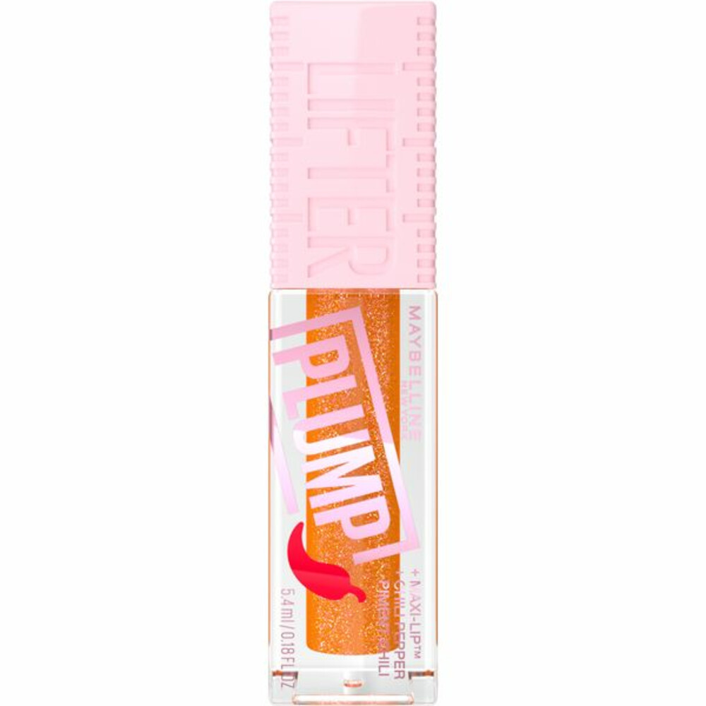 Maybelline 1+1 gratis:  Lifter Plump Lipgloss 008 Hot Honey 5,4 ml