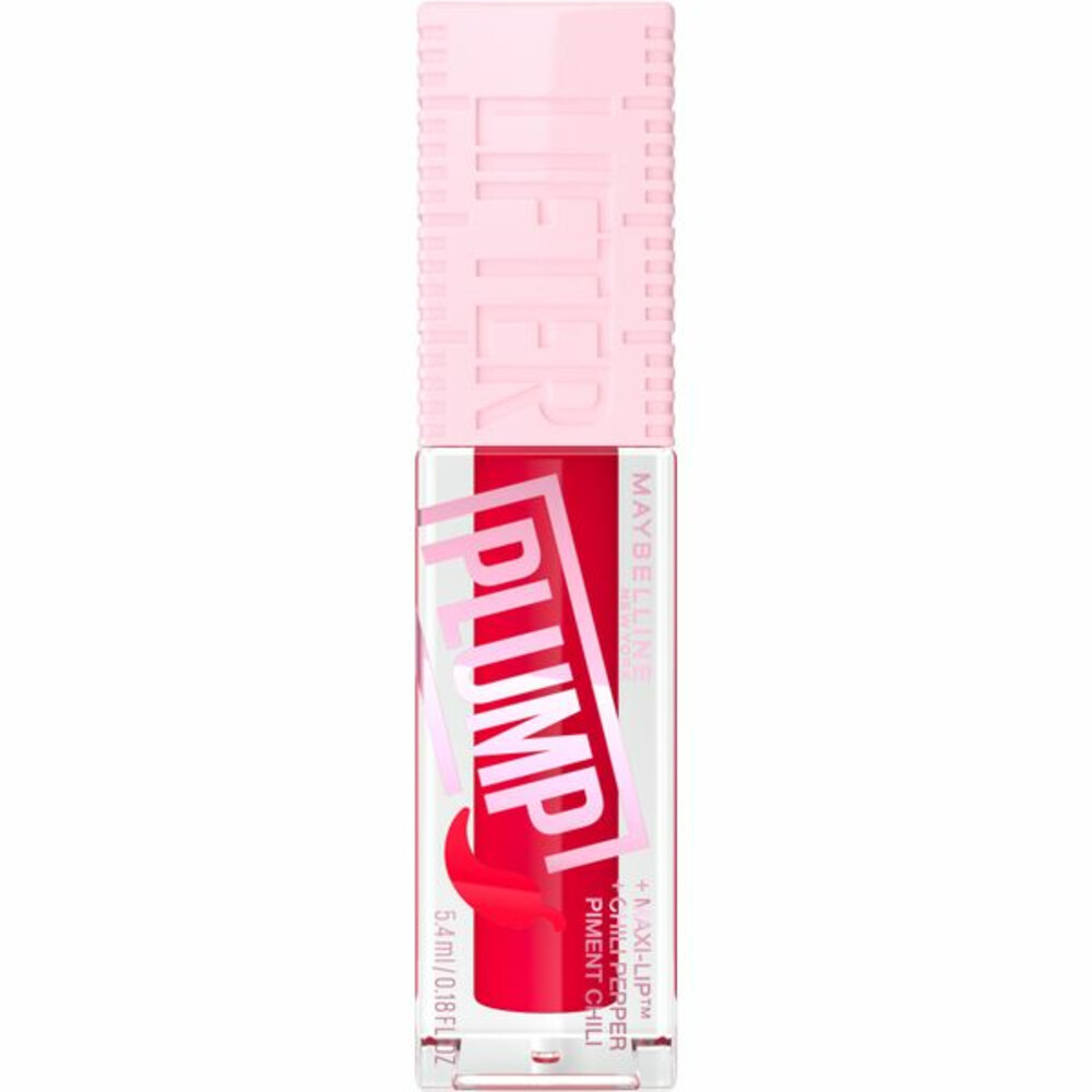 Maybelline 1+1 gratis:  Lifter Plump Lipgloss 004 Red Flag 5,4 ml