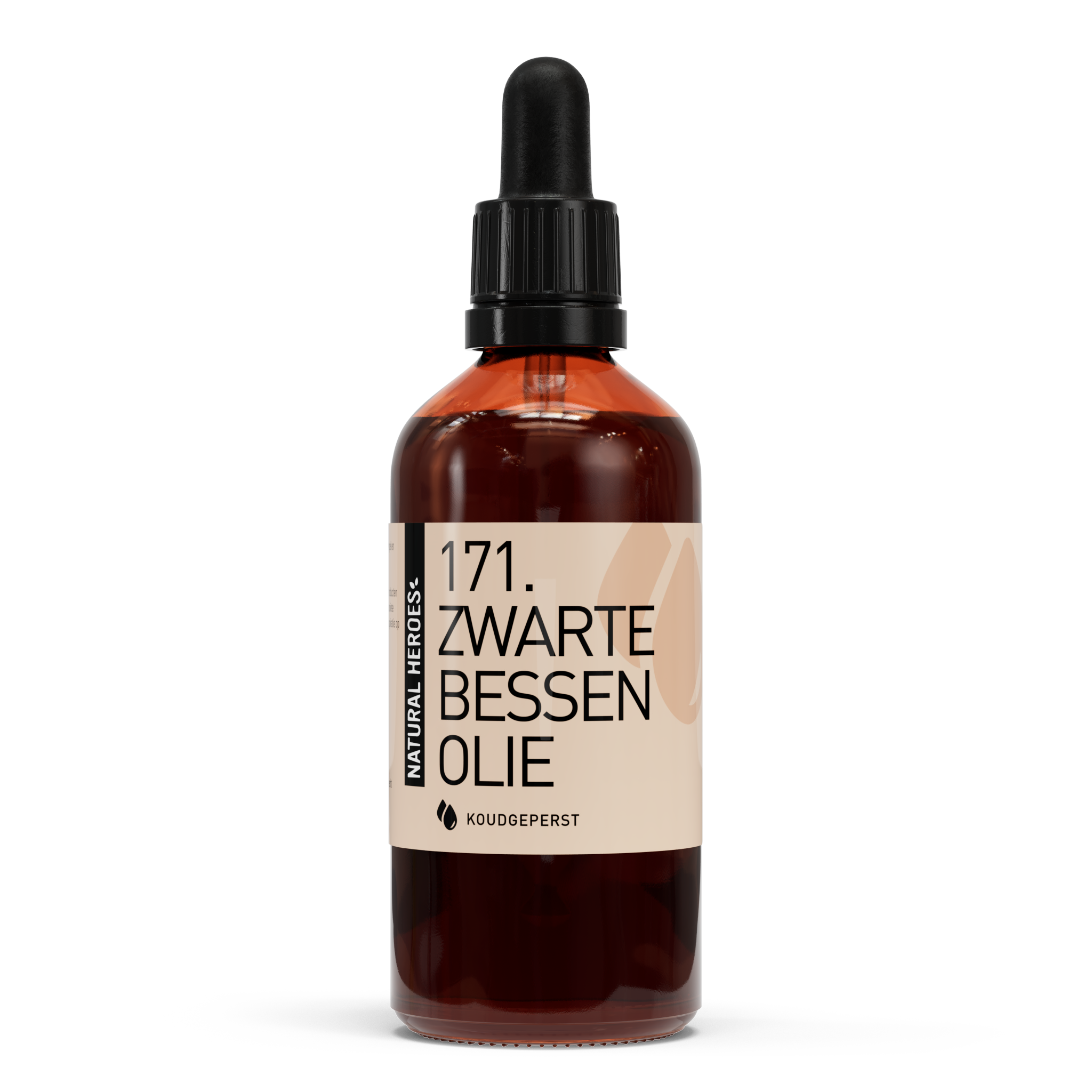 Natural Heroes Zwarte Bessenolie (Koudgeperst & Ongeraffineerd) 100 ml