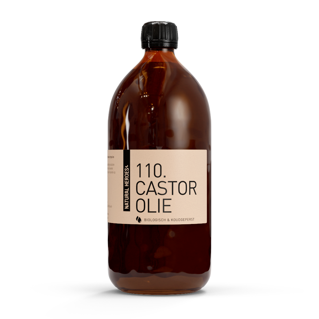 Natural Heroes Castorolie (Biologisch & Koudgeperst) Glass bottle / 1000 ml