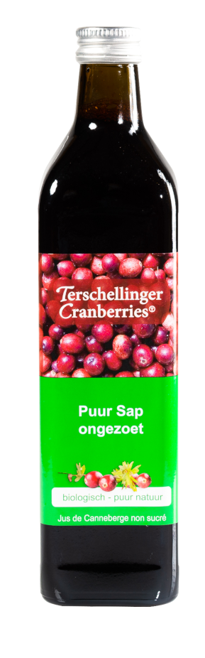 Terschellinger Cranberries Cranberrysap Eko Ongezoet