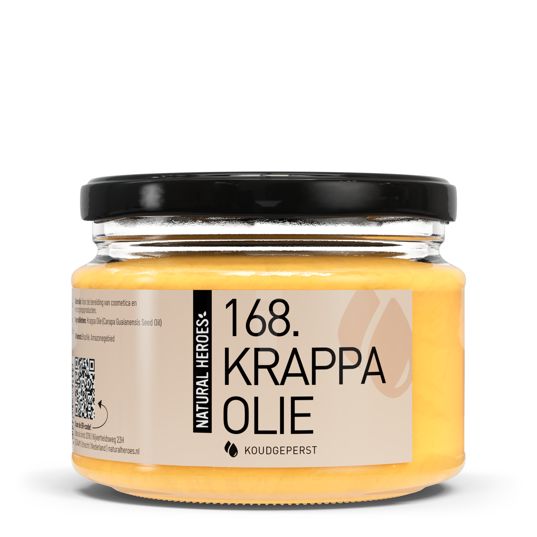 Natural Heroes Krappa/Andiroba Olie (Koudgeperst & Ongeraffineerd) 250 ml