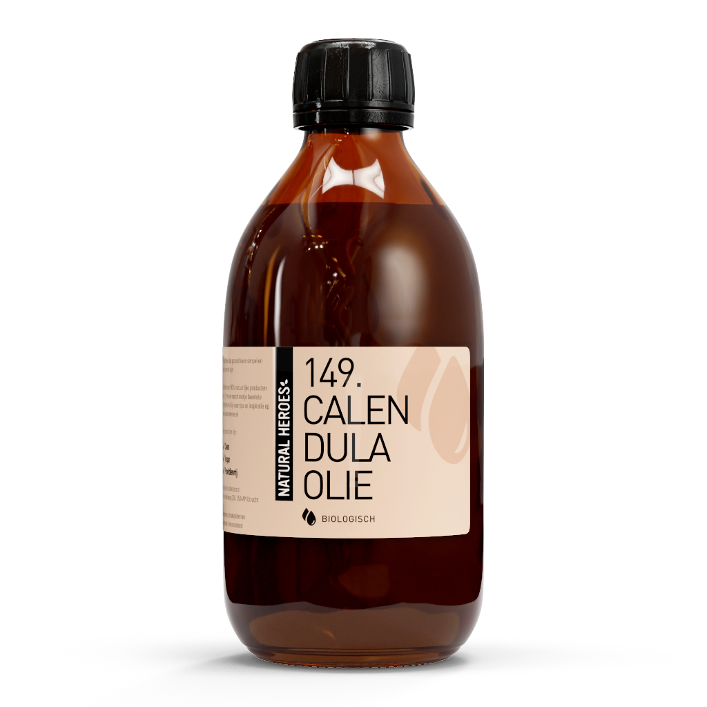 Natural Heroes Calendula Olie (Biologisch & Koudgeperst) 300 ml