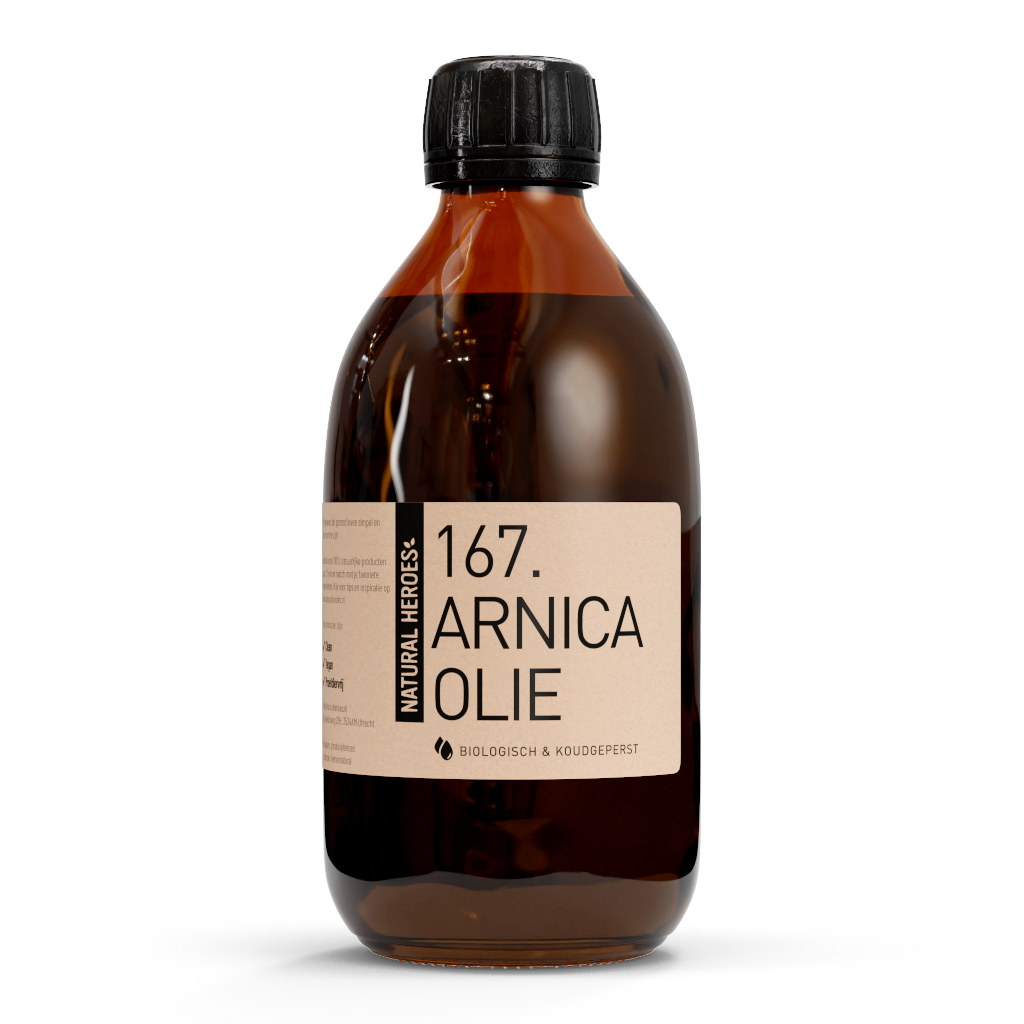 Natural Heroes Arnica Olie (Biologisch & Koudgeperst) 300 ml