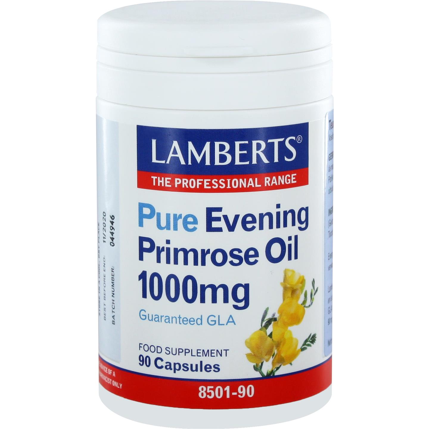 Lamberts Teunisbloemolie 1000 mg