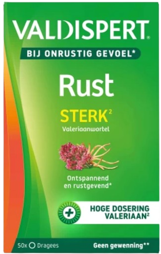 Valdispert Rust sterk 50 Dragees