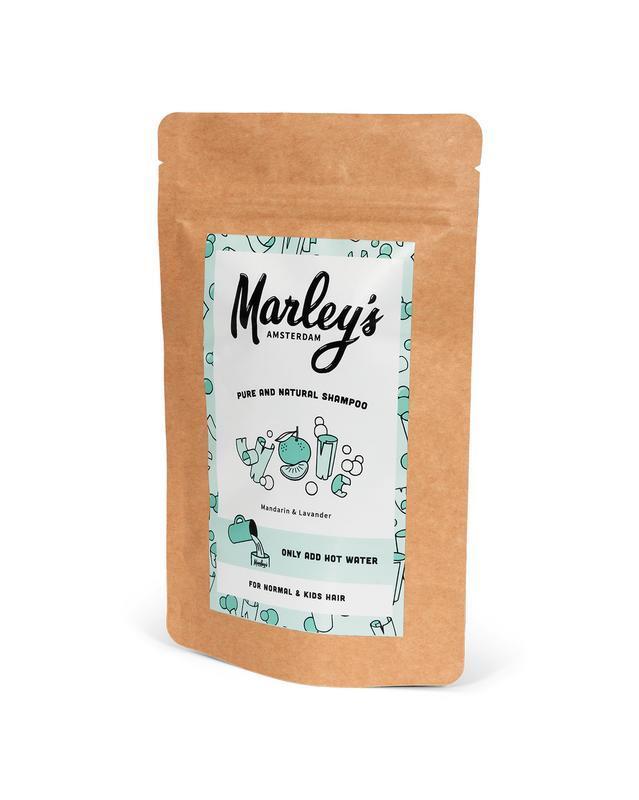 Marley's ams Shampoovlokken normaal haar mandarijn en lavandin 50 Gram
