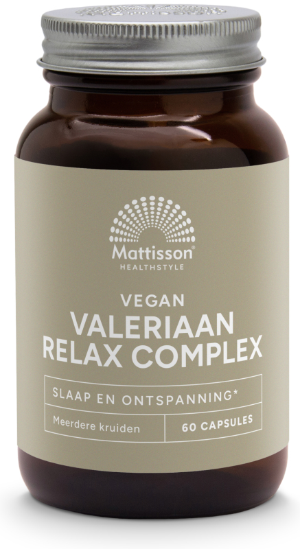 Mattisson Healthstyle valeriaan relax comple 60 Capsules