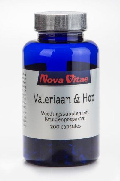 Nova Vitae Valeriaan & hop 200cap