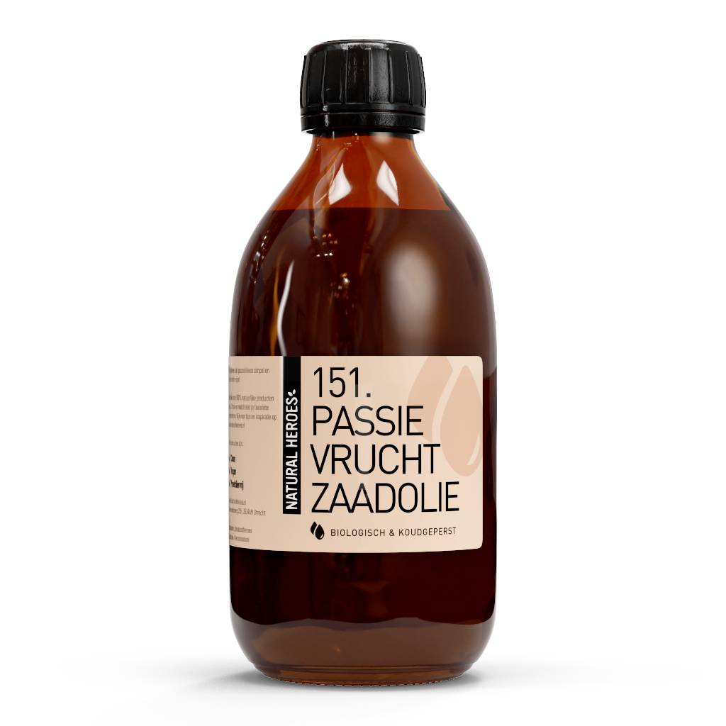 Natural Heroes Passievruchtzaad Olie (Biologisch & Koudgeperst) 300 ml