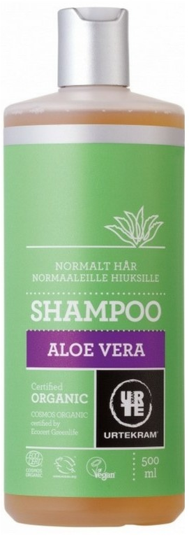 Urtekram Shampoo aloë vera normaal haar bio 500ml