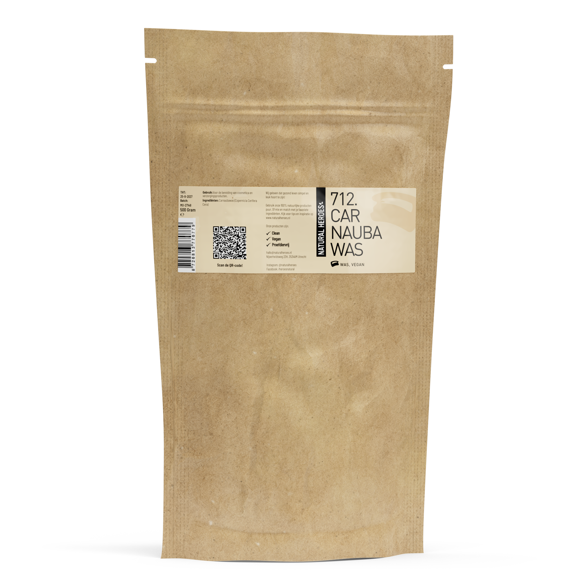 Natural Heroes Carnaubawas 500 gram