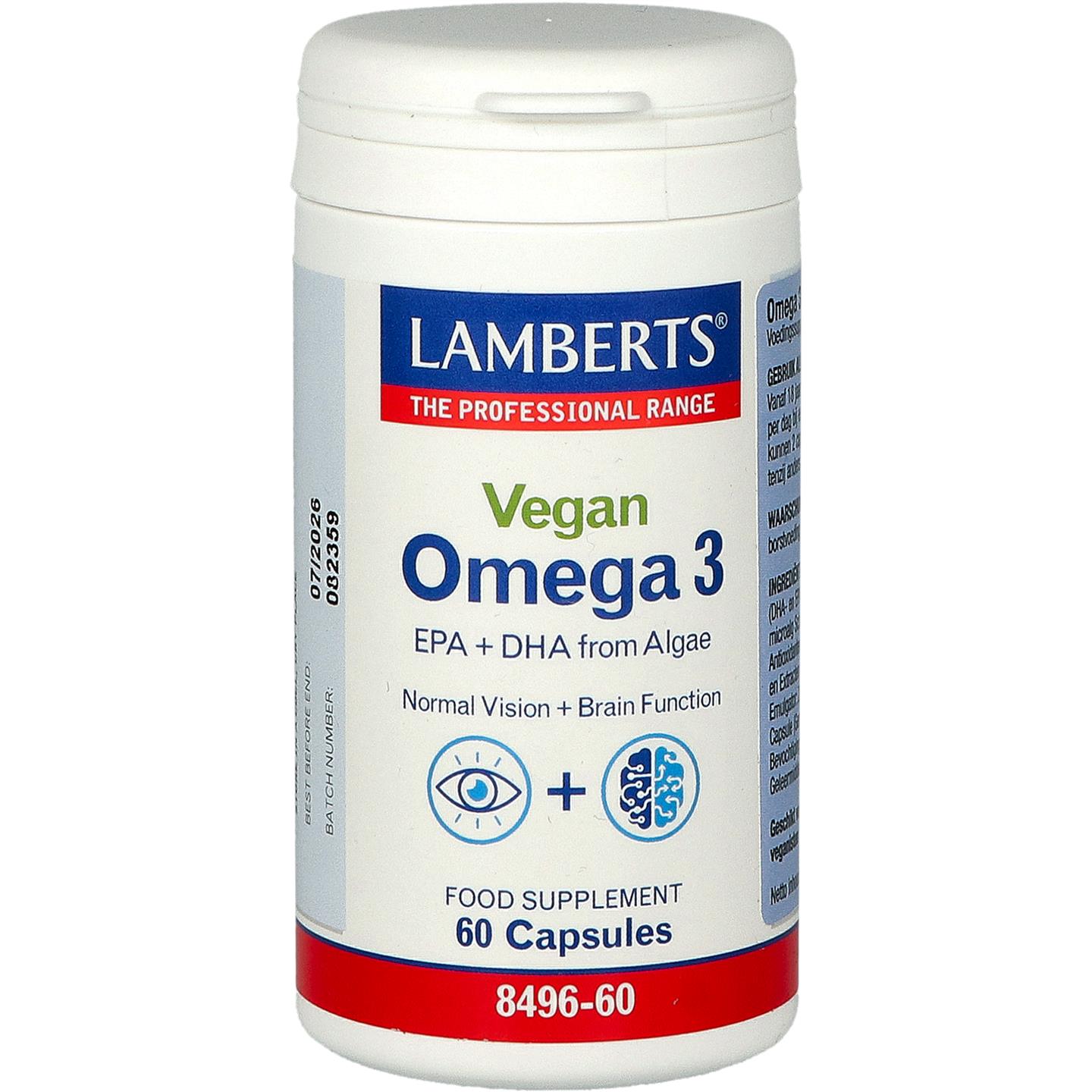 Lamberts Vegan Omega 3