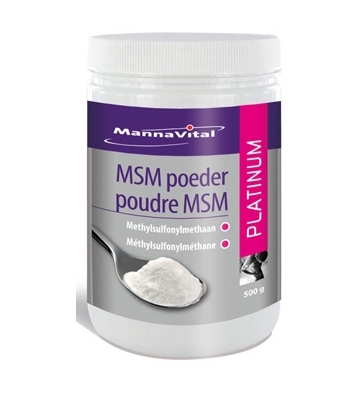 MannaVital MSM Platinum Poeder