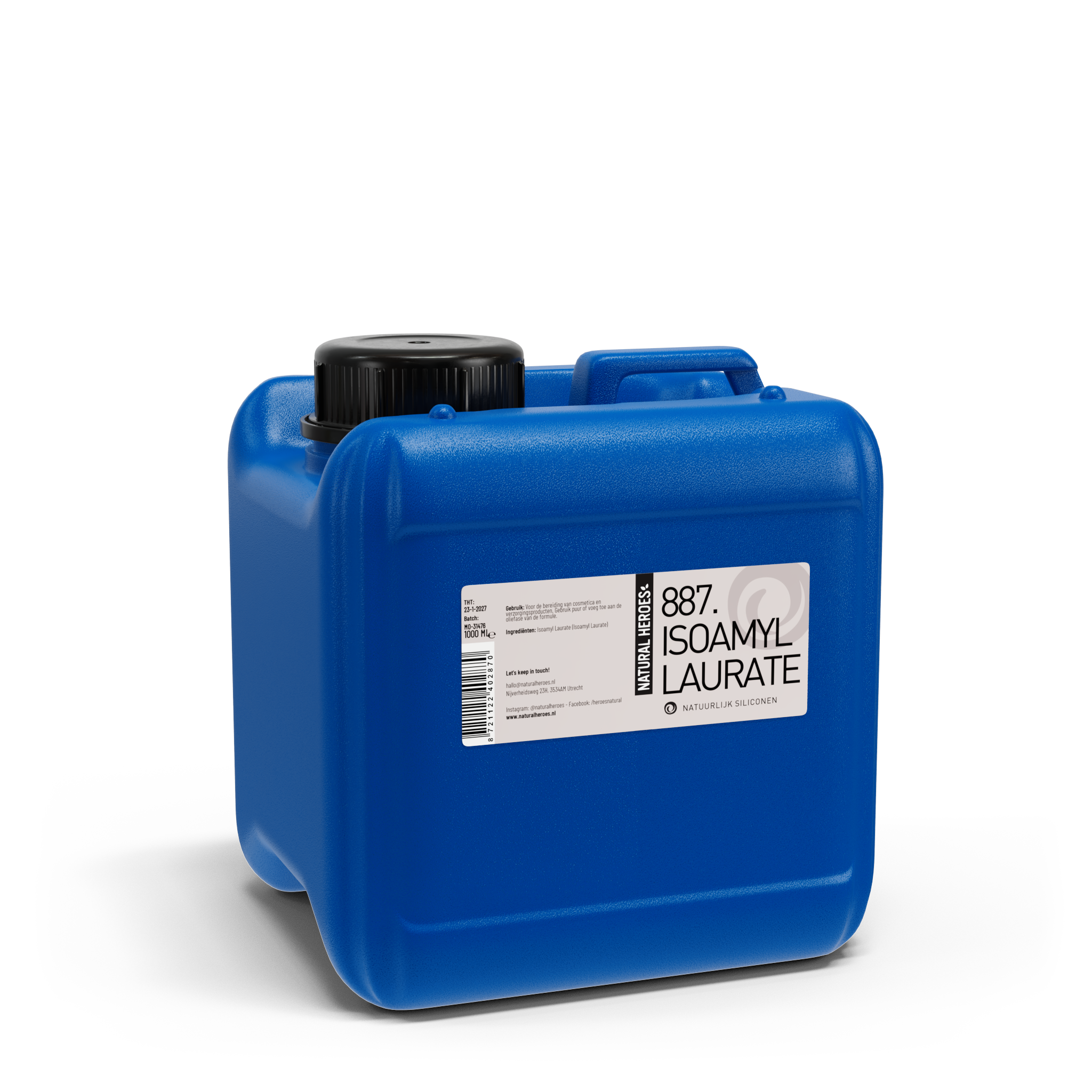 Natural Heroes Isoamyl Laurate 1000 ml (jerrycan)