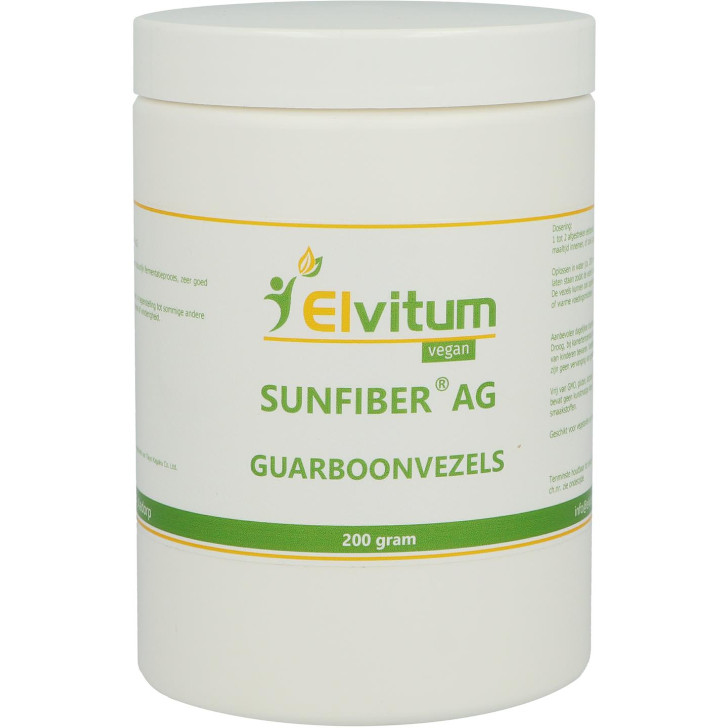 Elvitum Sunfiber AG (Guarboonvezels)