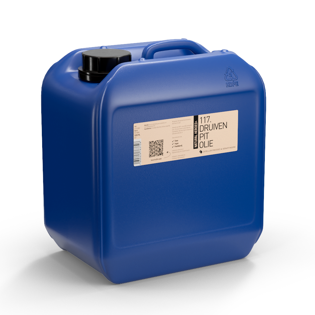 Natural Heroes Druivenpitolie (Expeller Pressed & Geraffineerd) 5000 ml (jerrycan)