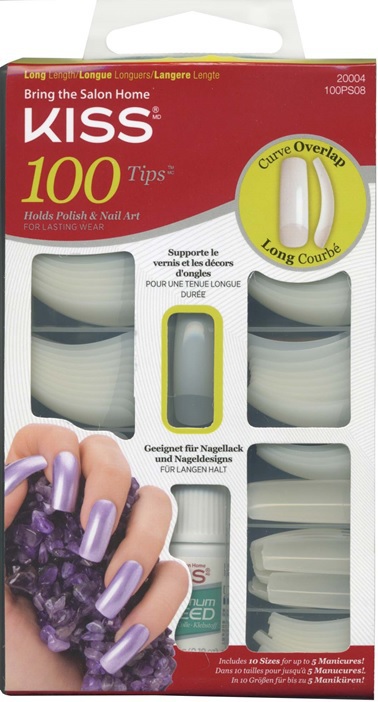 Kiss Nail & lym curve overlap 100ST