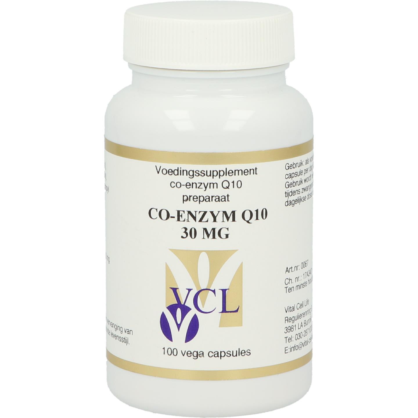 VCL/ Vital Cell Life Co-enzym Q10 30 mg