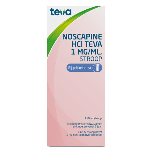 Teva Noscapine siroop hcl 300ml