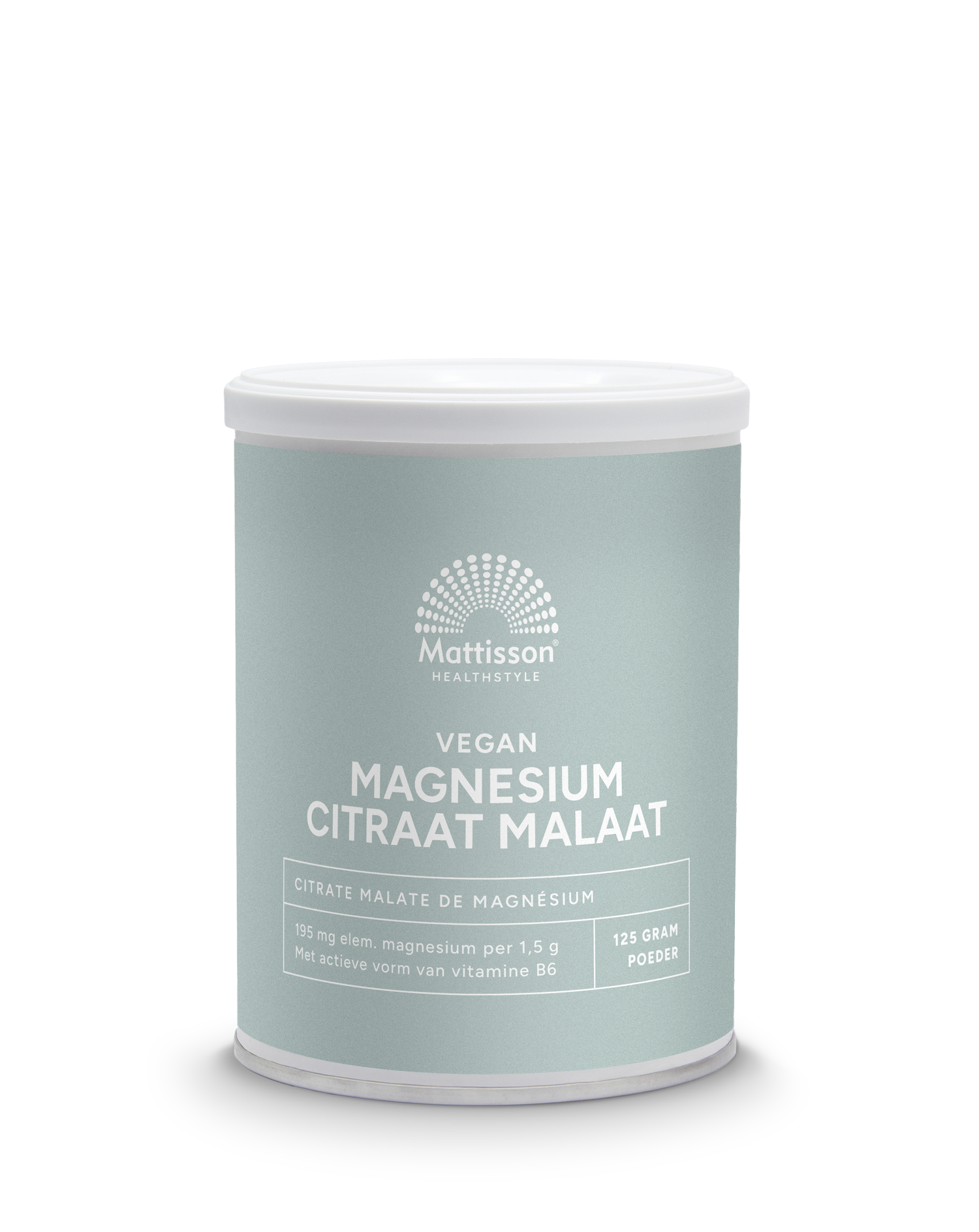 Mattisson HealthStyle Vegan Magnesium Citraat Malaat Poeder