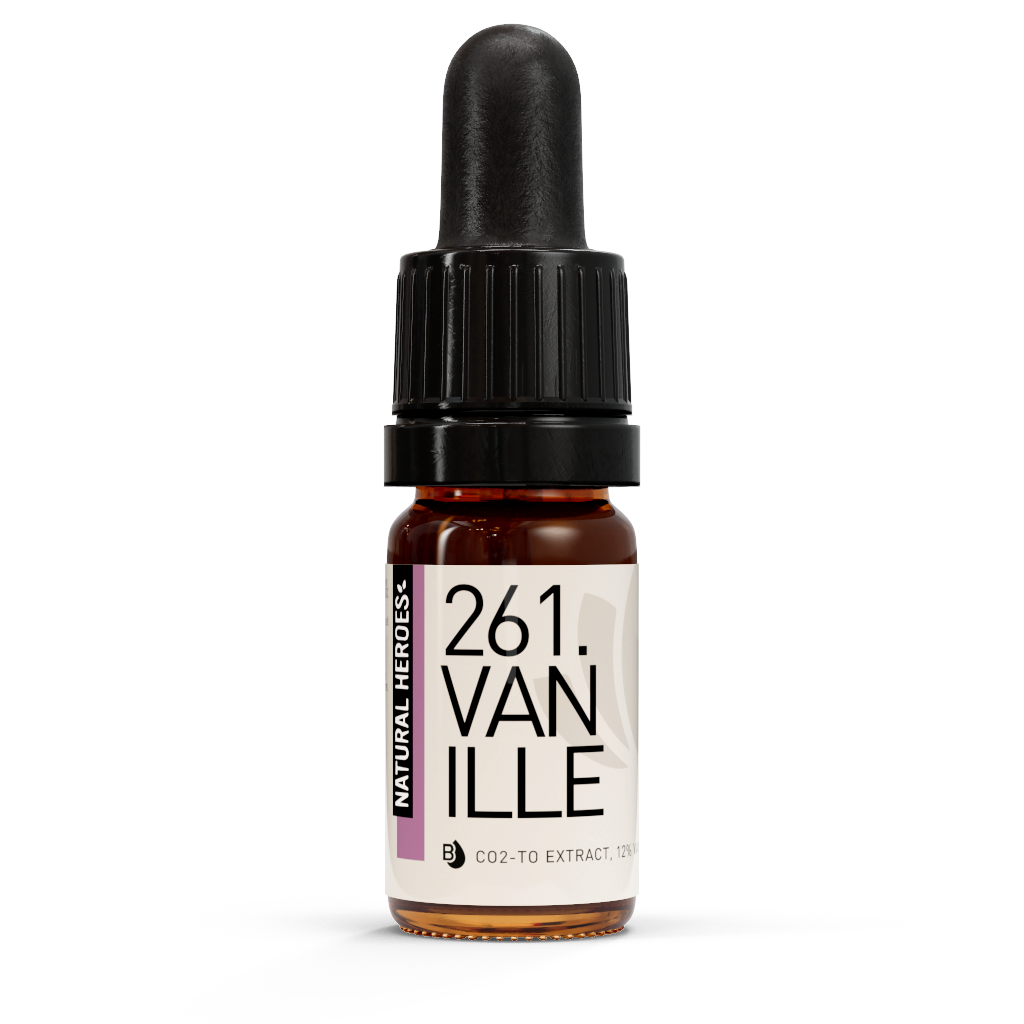 Natural Heroes Vanille CO2 Extract (12% Vanillin) (Food Grade) 5 ml