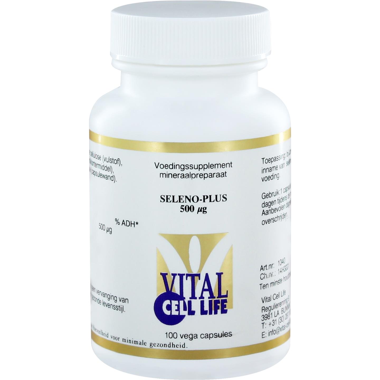 VCL/ Vital Cell Life Seleno-Plus 500 mcg