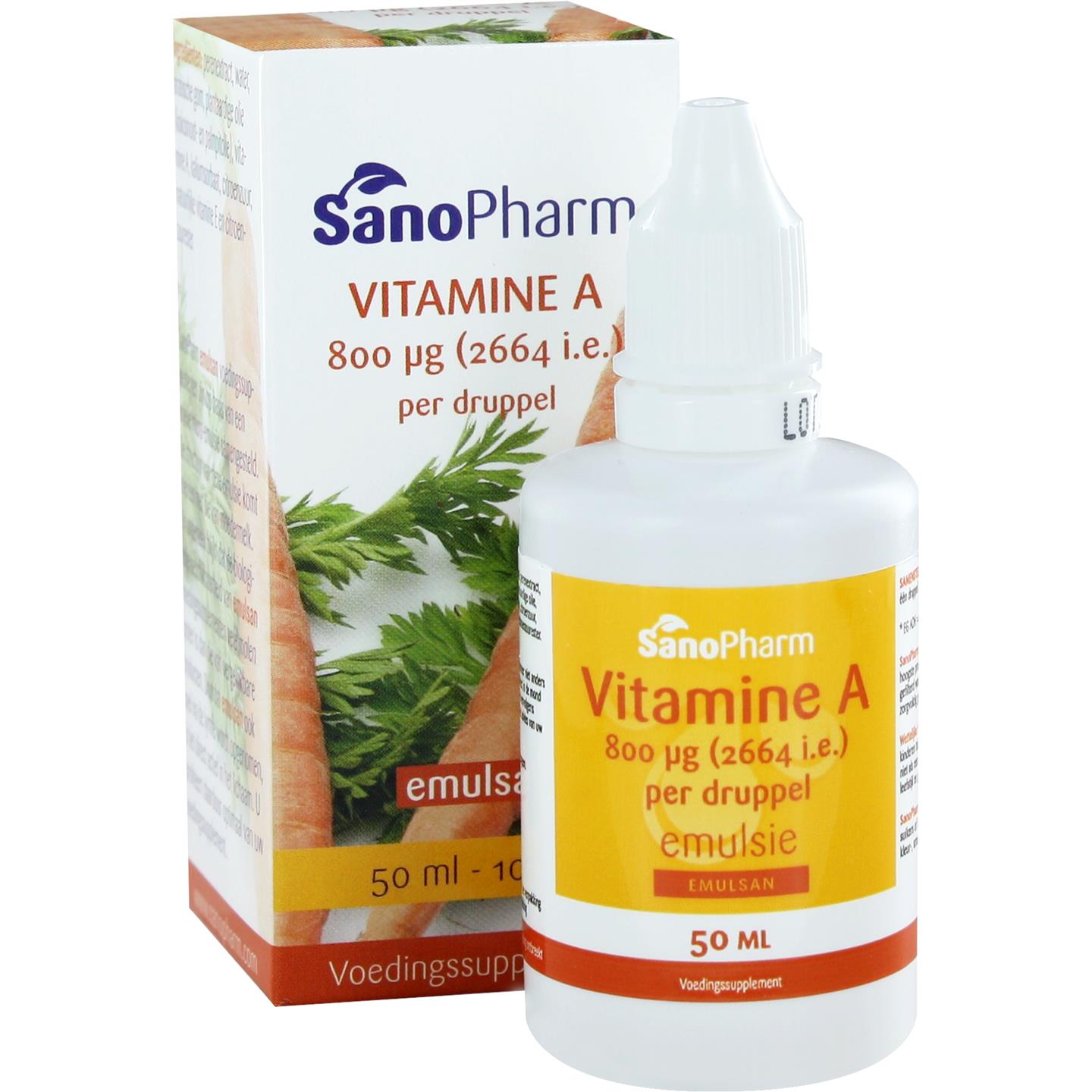 SanoPharm Emulsan Vitamine A 800 mcg