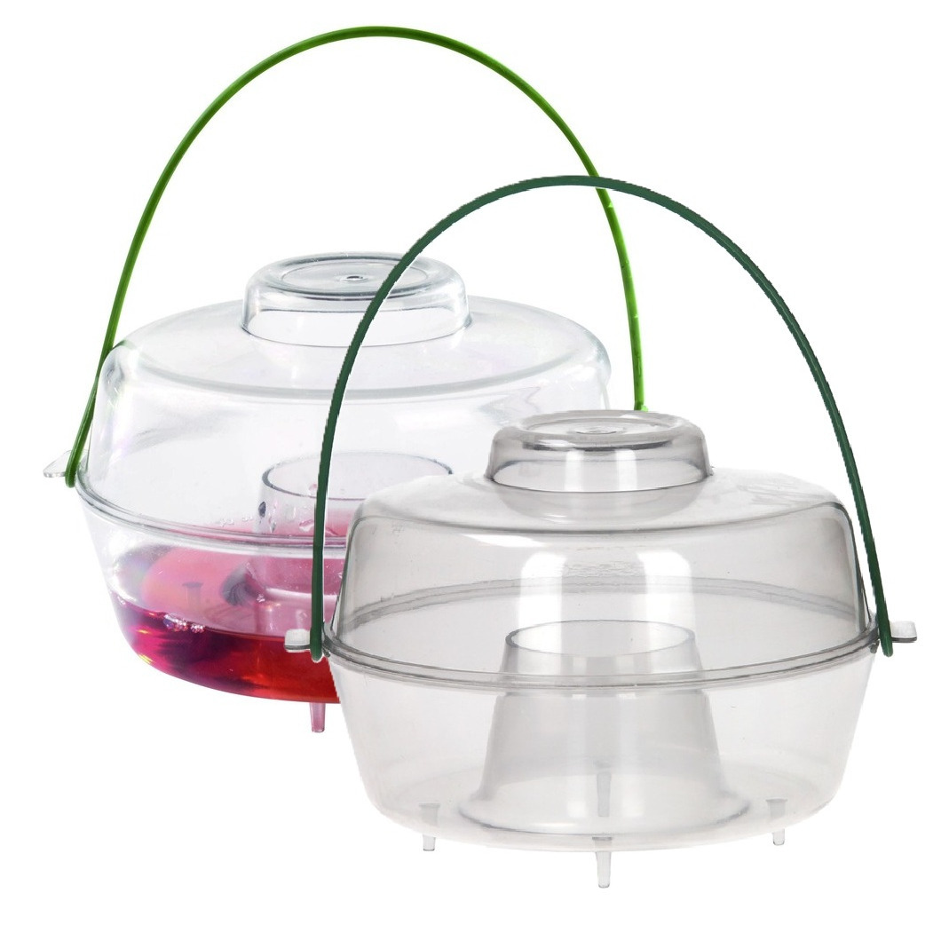 Guard and Care Wespenvanger - 2x - wespenval - met hengsel - van kunststof - 13 cm -