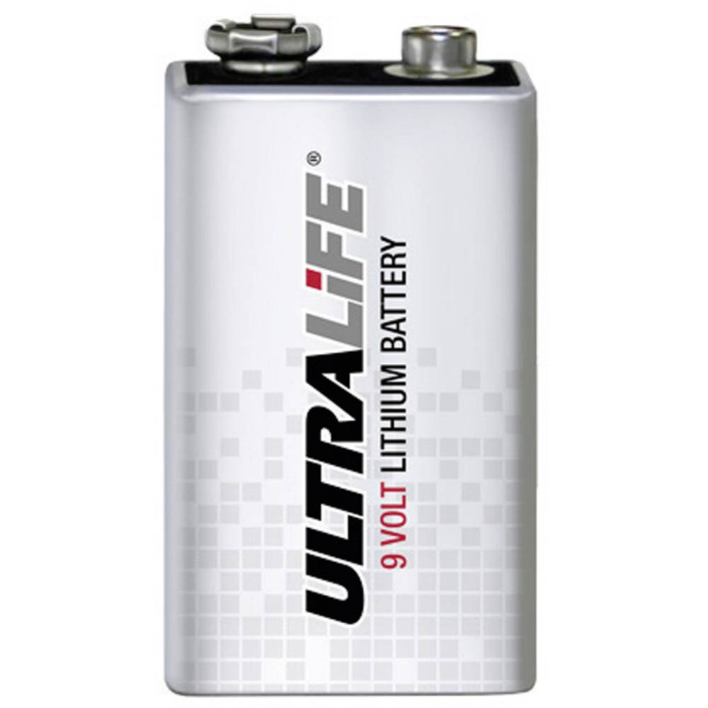 Ultralife U9VL-J-P 6LR61 9V batterij (blok) Lithium 1200 mAh 9 V 1 stuk(s)