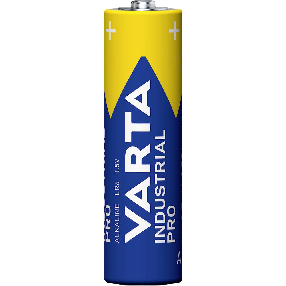Varta Industrial Pro AA batterij (penlite) Alkaline 2960 mAh 1.5 V 4 stuk(s)