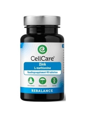 Cellcare Zink l-methionine 90 tabletten