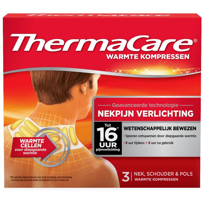 ThermaCare Warmte Kompressen Nek Schouder Pols