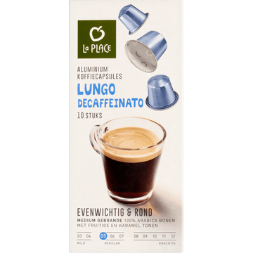 La Place a Place Koffiecups Lungo Decaffeinato 10 Stuks bij Jumbo