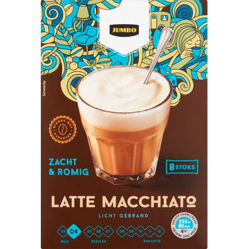 Jumbo umbo Latte Macchiato 8 Stuks
