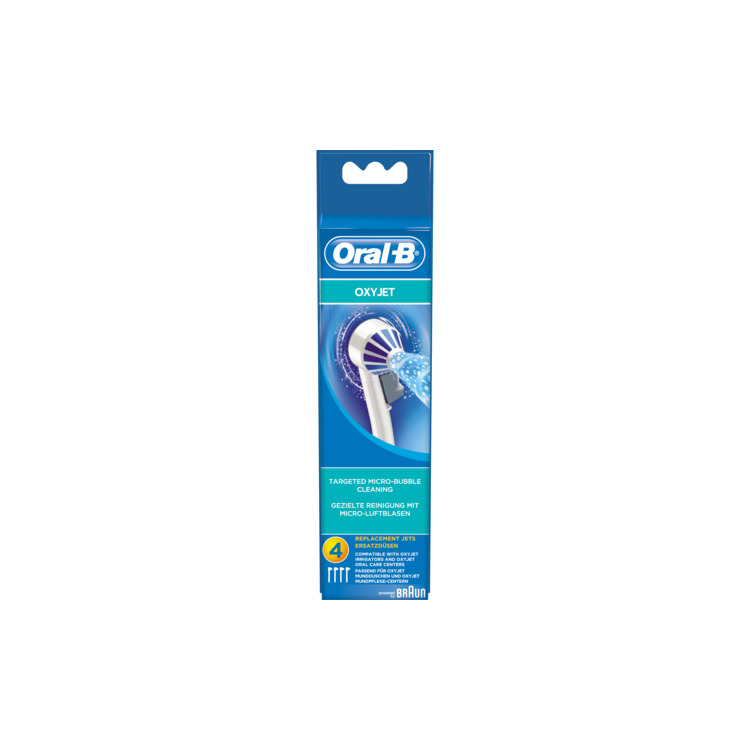 Braun Oral Eb D17-4 Refill Oxyjet (nozzle Set) 4 Stuks