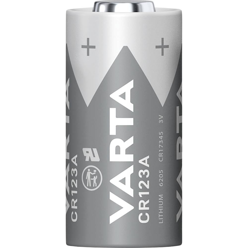 Varta LITHIUM Cylindrical CR123A Blister 2 CR123A Fotobatterij Lithium 1430 mAh 3 V 2 stuk(s)