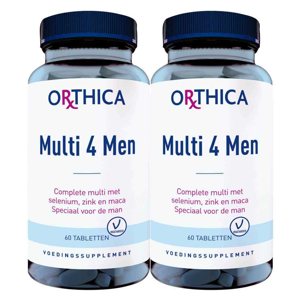 Orthica Gratis Verzending: 2x  Multi 4 Men 60 tabletten