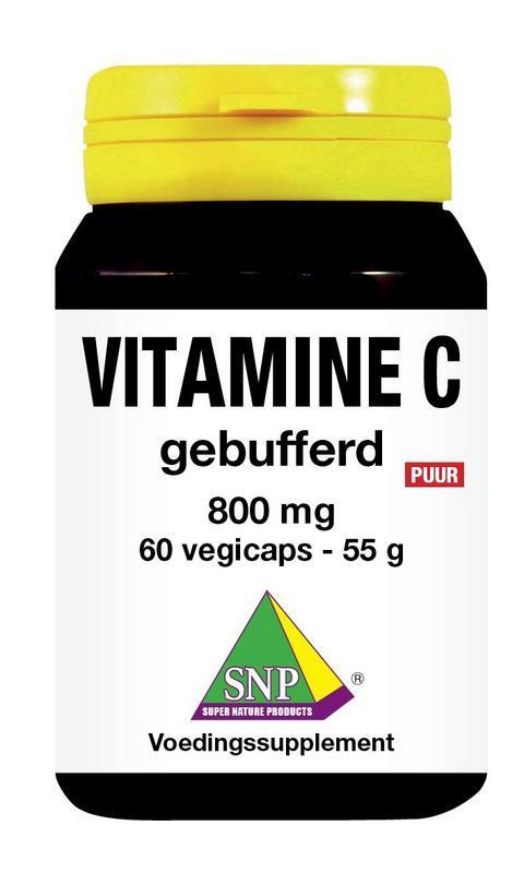 SNP Vitamine c 800 mg gebufferd puur 60 Vegicaps