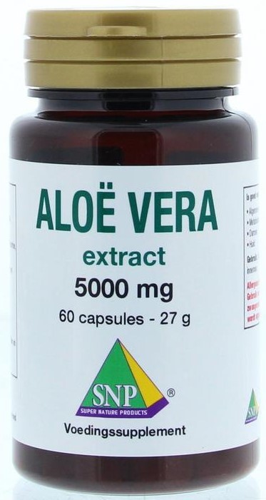 SNP Aloe vera 5000 mg puur 60ca