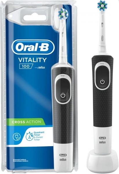 Oral B Oral-b Vitality Tandenborstel Cross-action Zwart