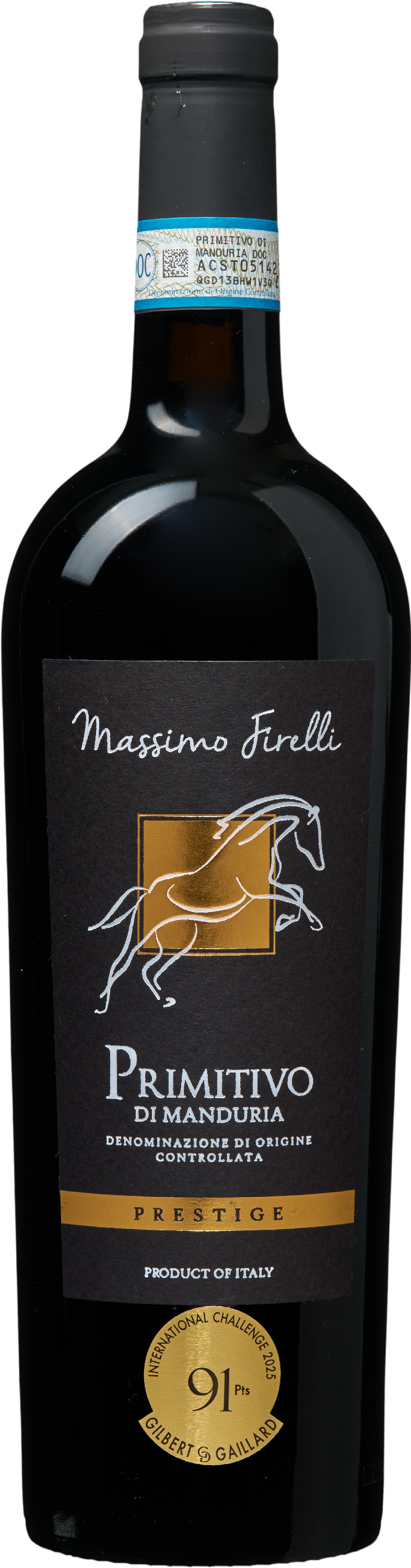 Wijnbeurs Massimo Firelli Primitivo di Manduria Prestige