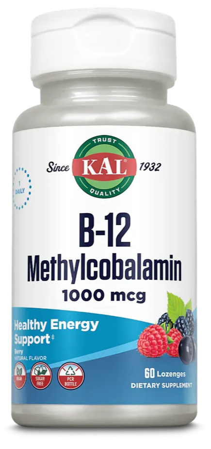 Kal Vitamine B-12 Methylcobalamin 1000MCG Tabletten