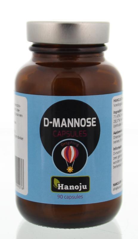 Hanoju D-mannose 500 mg 90 Capsules