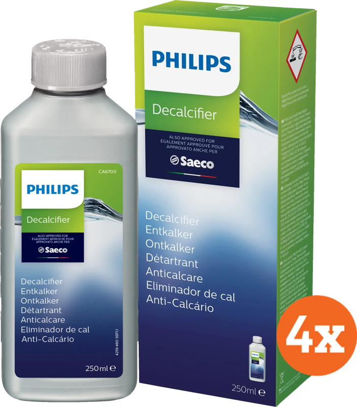 Philips /Saeco CA6700/10 Ontkalker 4 stuks