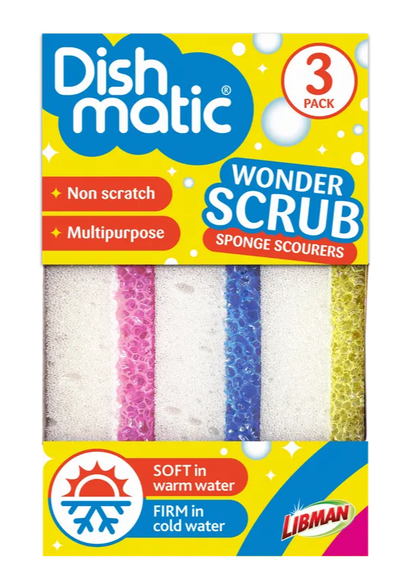Dishmatic Wonder Scrub Schuursponzen