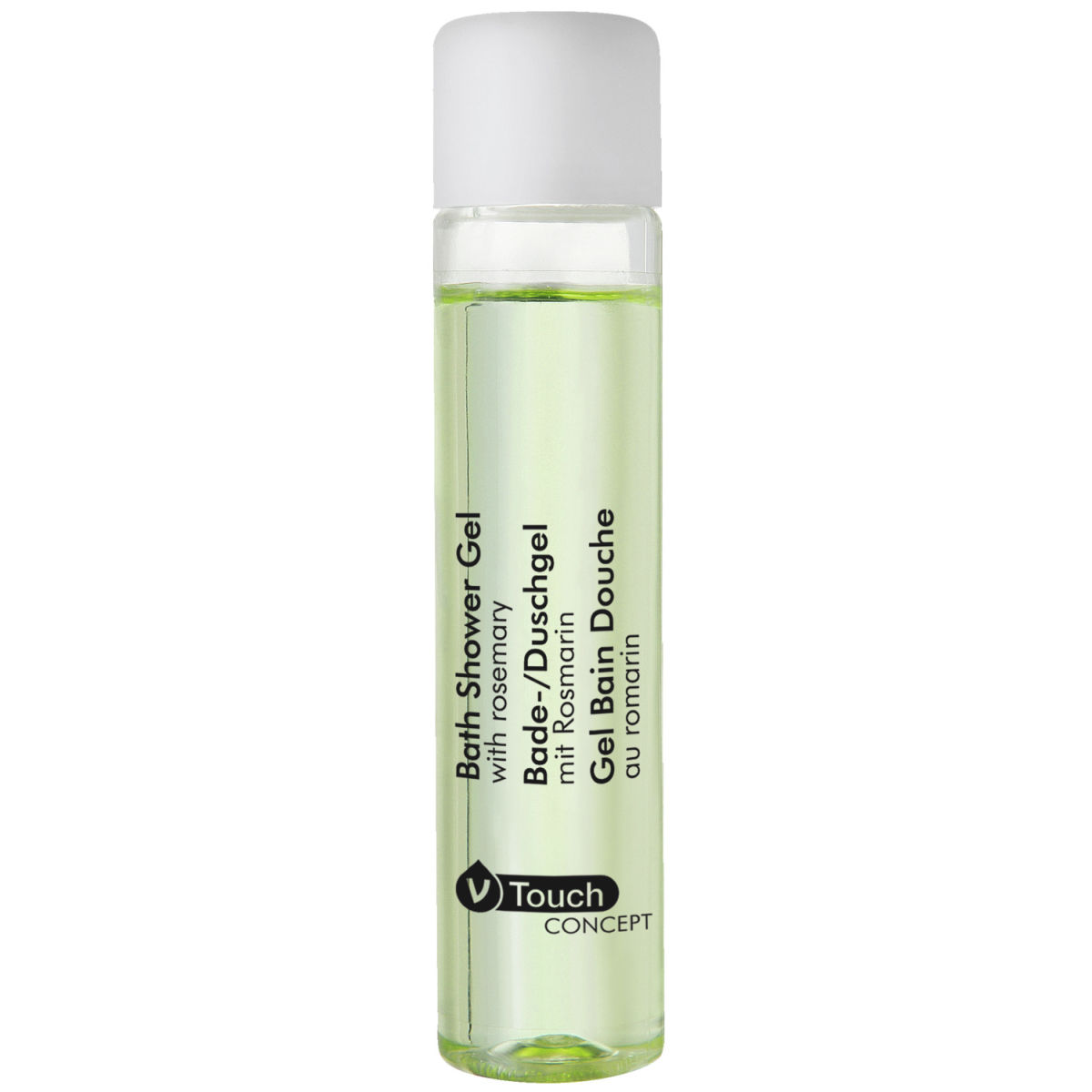 V-Touch Hotel bad- en douchegel Concept neo; 30 ml; lichtgroen; 300 stuk / verpakking